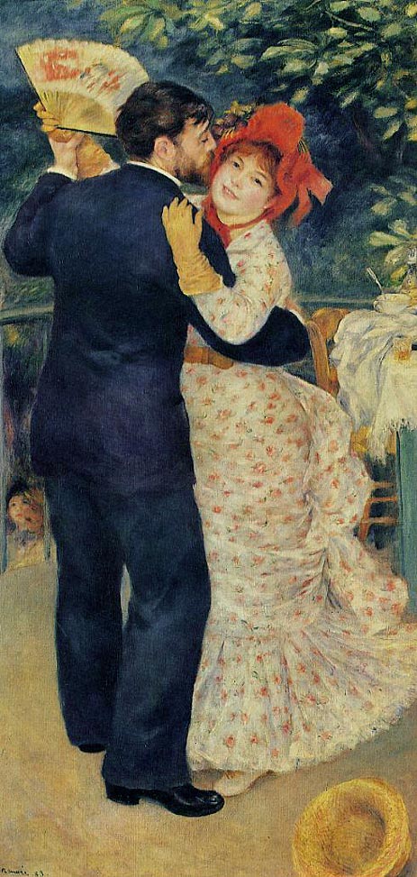 Dance In The Country by Pierre-Auguste Renoir